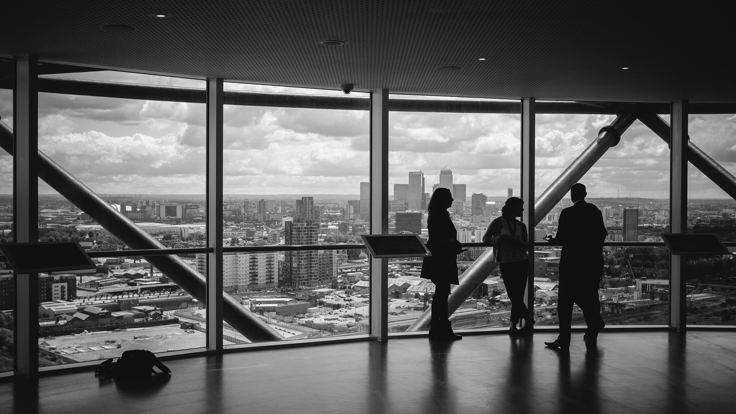 diverse professionals networking at a career fair